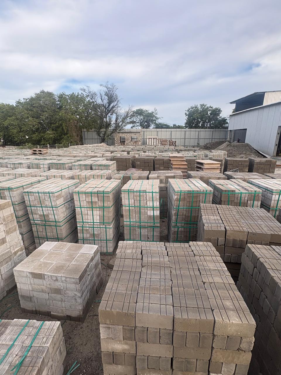 Logistics delivery of fly ash bricks