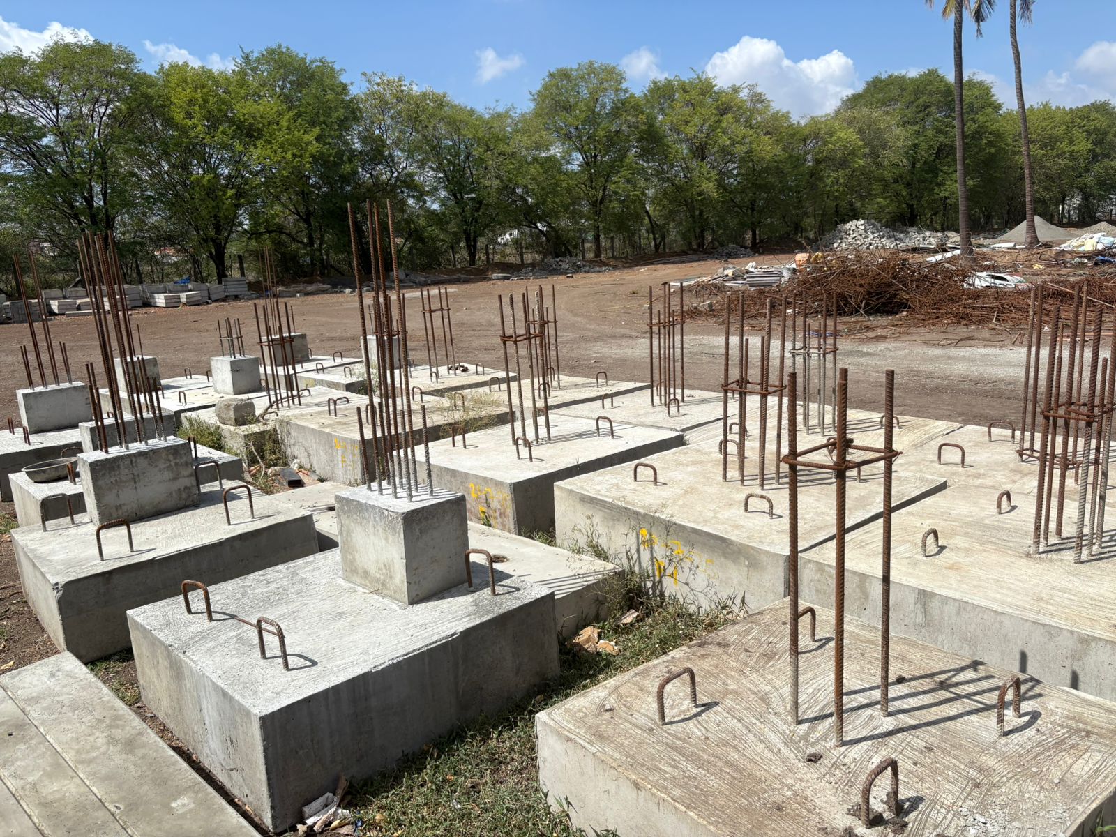 Precast Concrete Footings