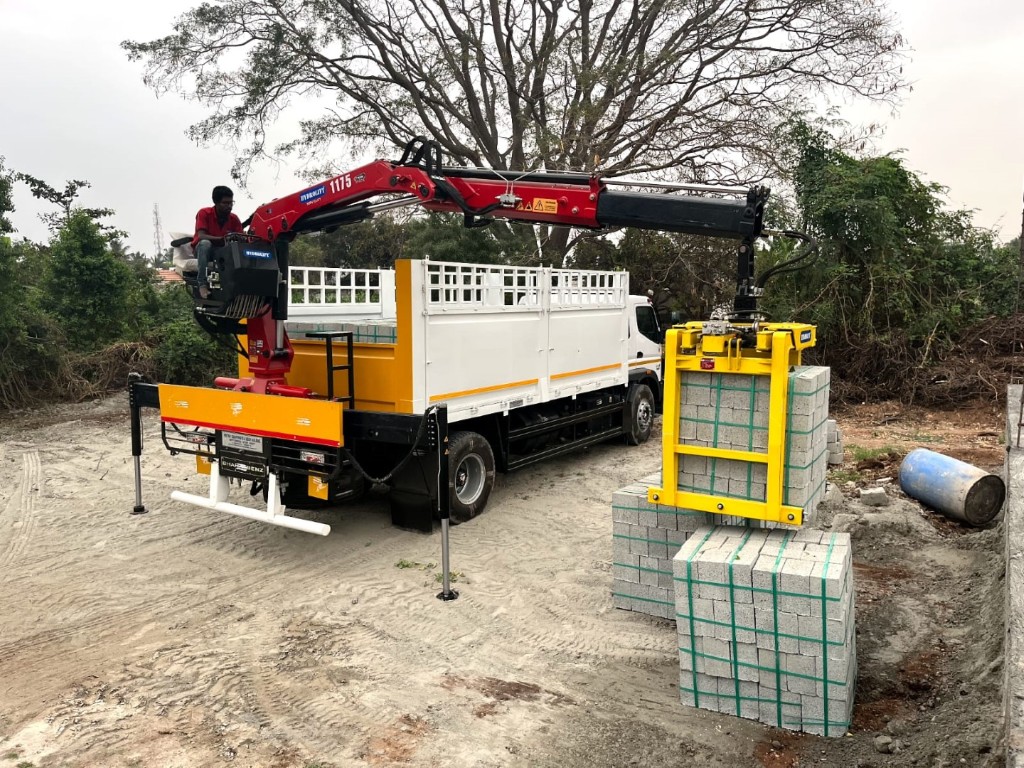 Dispatch loading of Concrete blocks