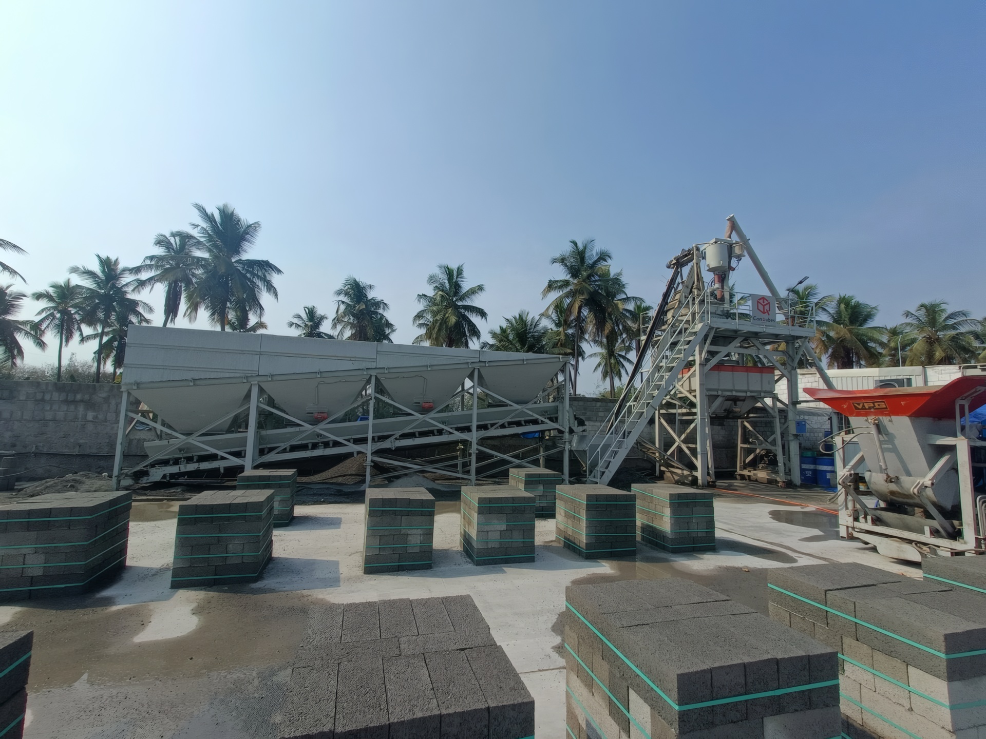 ConQubes Concrete Manufacturing Plant